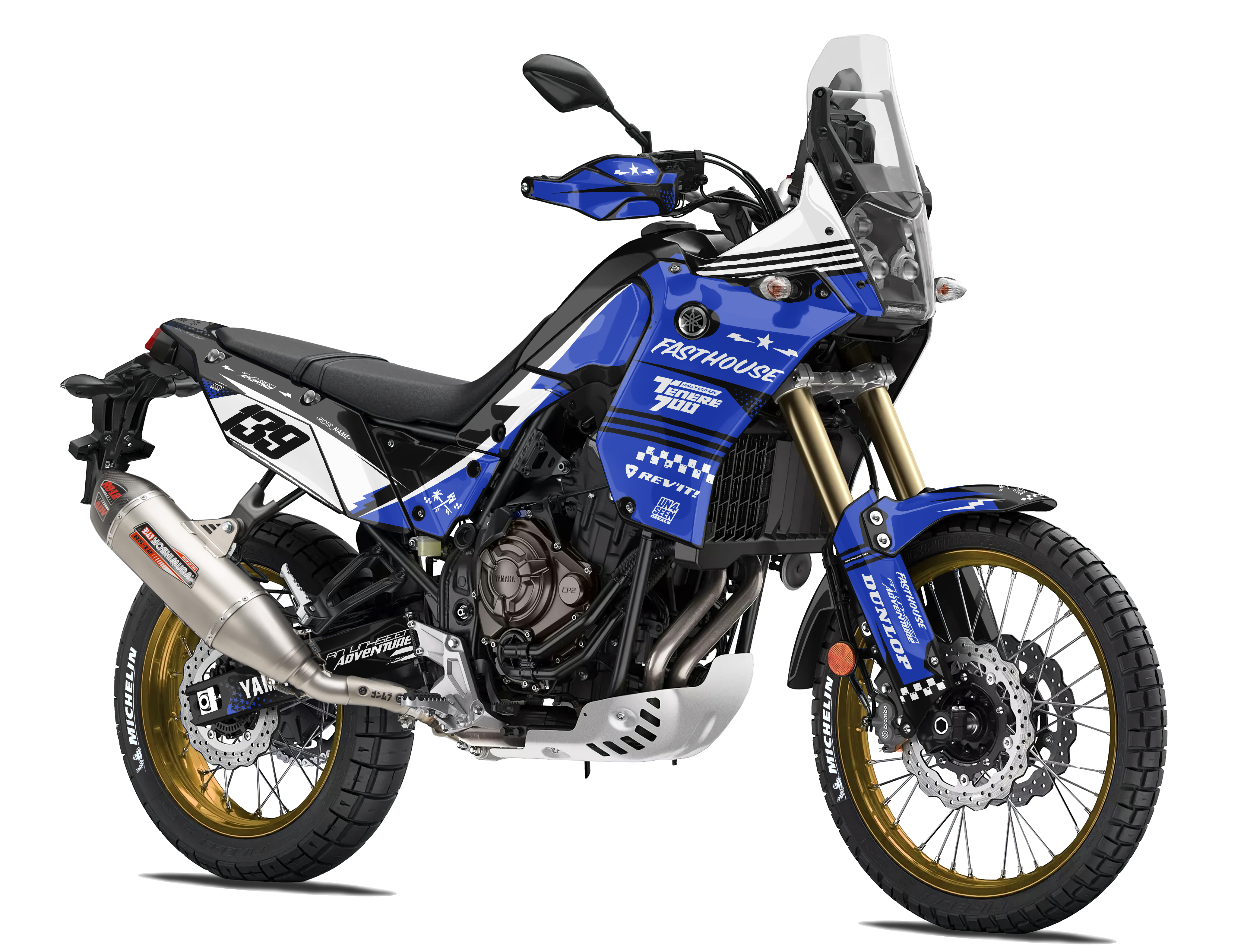 Yamaha Adventure Graphics Kit - Tenere 700 - Fasthouse