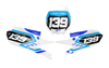 Yamaha Number Background Decals - Elite