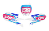 Yamaha Number Background Decals - Elite