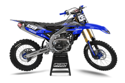 Yamaha Backspace Blue Graphic Kit - YZ YZF WR TTR PW Models | All Years
