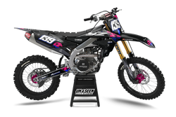 Yamaha Summer Pink Graphic Kit - YZ YZF WR TTR PW Models | All Years