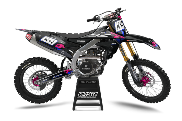 Yamaha Summer Pink Graphic Kit - YZ YZF WR TTR PW Models | All Years