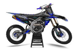 Yamaha Analog Blue Graphic Kit - YZ YZF WR TTR PW Models | All Years