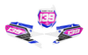 Yamaha Number Background Decals - Vortex