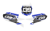 Yamaha Number Background Decals - Vortex