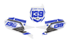 Yamaha Number Background Decals - Vortex