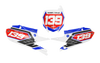 Yamaha Number Background Decals - Vortex