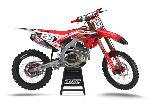 Honda Twist Blue Graphic Kit - CRF CR XR Models | All Years
