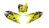 Suzuki Number Background Decals - Factory