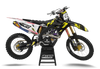 Suzuki Split By Light Graphics Kit -  Yellow Dash