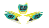 Suzuki Number Background Decals - Thnkbig