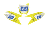 Suzuki Number Background Decals - Rampt