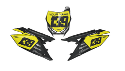 Suzuki Rampt Number Background - RMZ RM RMX DR DRZ JR Models | All Years