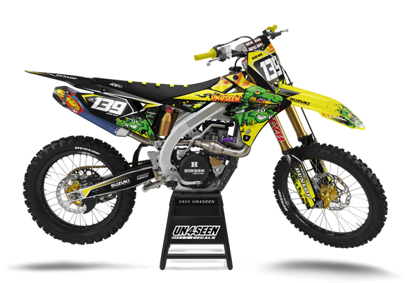 Suzuki Killer Croc Graphic Kit - RMZ RM RMX DR DRZ JR Models | All Years
