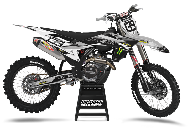 KTM Frek - Grey Graphic Kit - SX SXF XC XCF EXC EXCF Models | All Years
