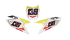 Suzuki Number Background Decals - Ferro