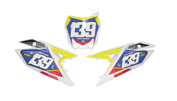 Suzuki Ferro Number Background - RMZ RM RMX DR DRZ JR Models | All Years