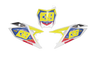 Suzuki Number Background Decals - Ferro