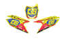 Suzuki Number Background Decals - Active