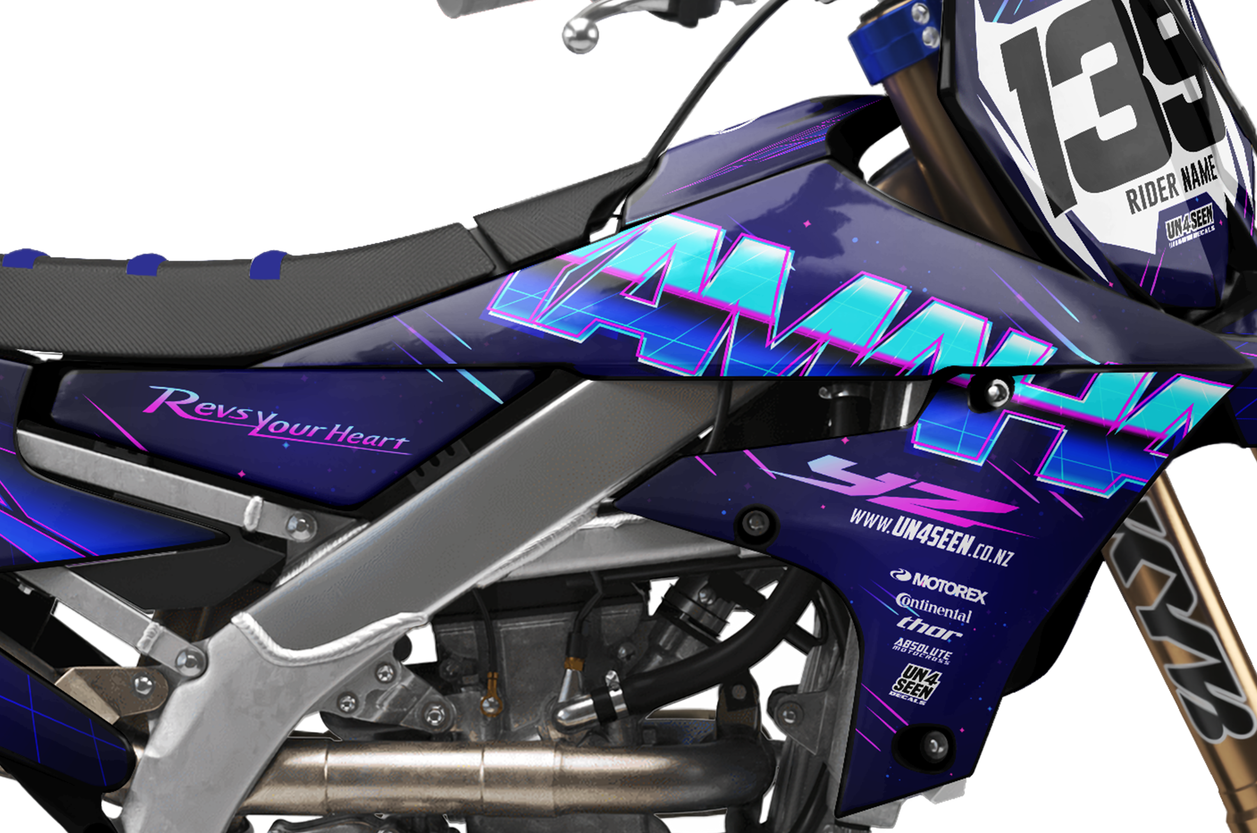 Yamaha Galaxy Graphics Kit - Neonbright