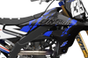 Yamaha Split By Light Graphics Kit -  Blue Dash
