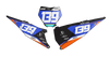 KTM Number Background Decals - Ace