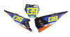 KTM Number Background Decals - Ace