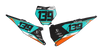 KTM Number Background Decals - Ace