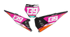 KTM Number Background Decals - Ace