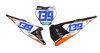 KTM Number Background Decals - Ace