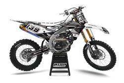 Yamaha Driven Black Graphic Kit - YZ YZF WR TTR PW Models | All Years