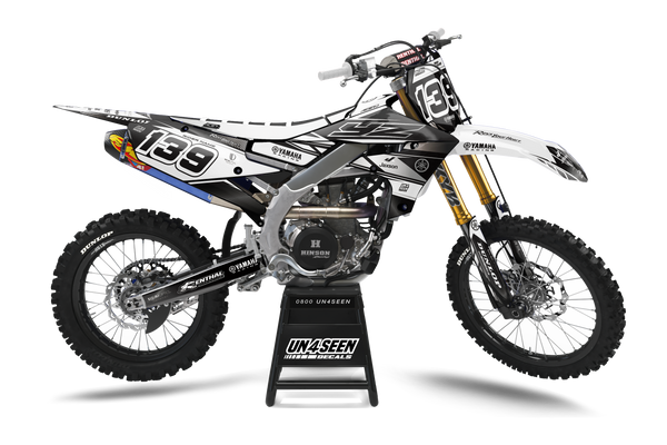 Yamaha Driven Black Graphic Kit - YZ YZF WR TTR PW Models | All Years