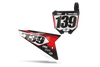 Honda Number Background Decals - Dream