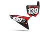 Honda Number Background Decals - Luck