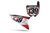 Honda Number Background Decals - Spec