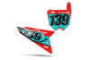 Honda Number Background Decals - Slight