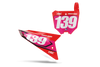 Honda Number Background Decals - Slight