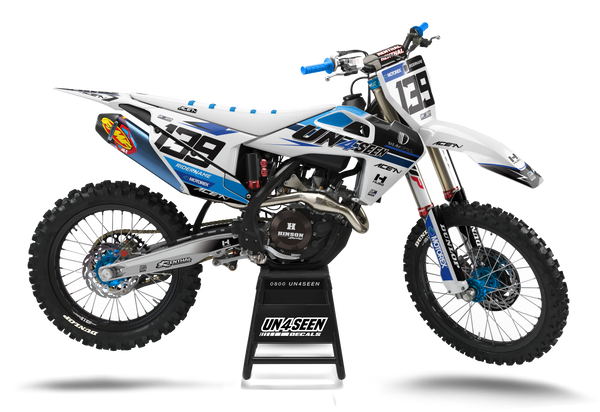 Husqvarna Trust Blue Graphic Kit - TC FC TE TX FE FS FX Models | All Years