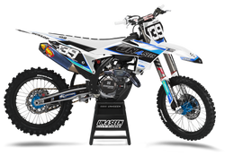 KTM Blue Clues Graphic Kit - SX SXF XC XCF EXC EXCF Models | All Years