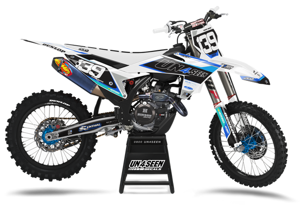 KTM Blue Clues Graphic Kit - SX SXF XC XCF EXC EXCF Models | All Years