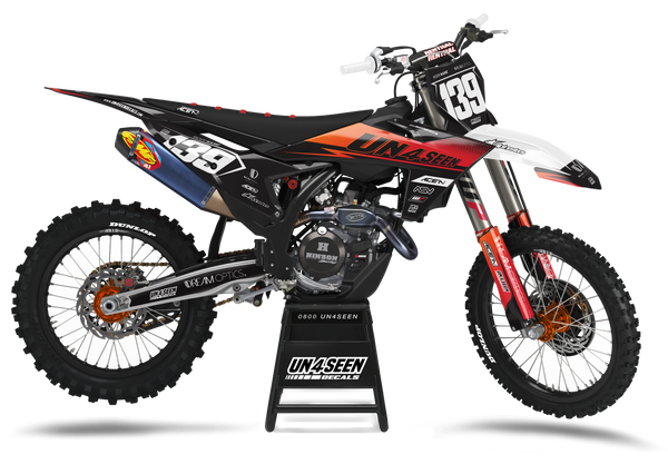 KTM King Orange Graphic Kit - SX SXF XC XCF EXC EXCF Models | All Years