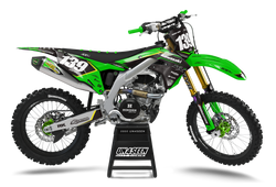 Kawasaki Trader Graphic Kit - KK KXF KDX KLX Models | All Years