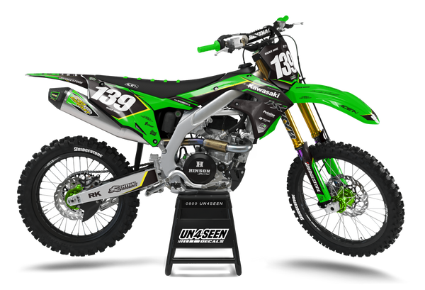 Kawasaki Trader Graphic Kit - KK KXF KDX KLX Models | All Years
