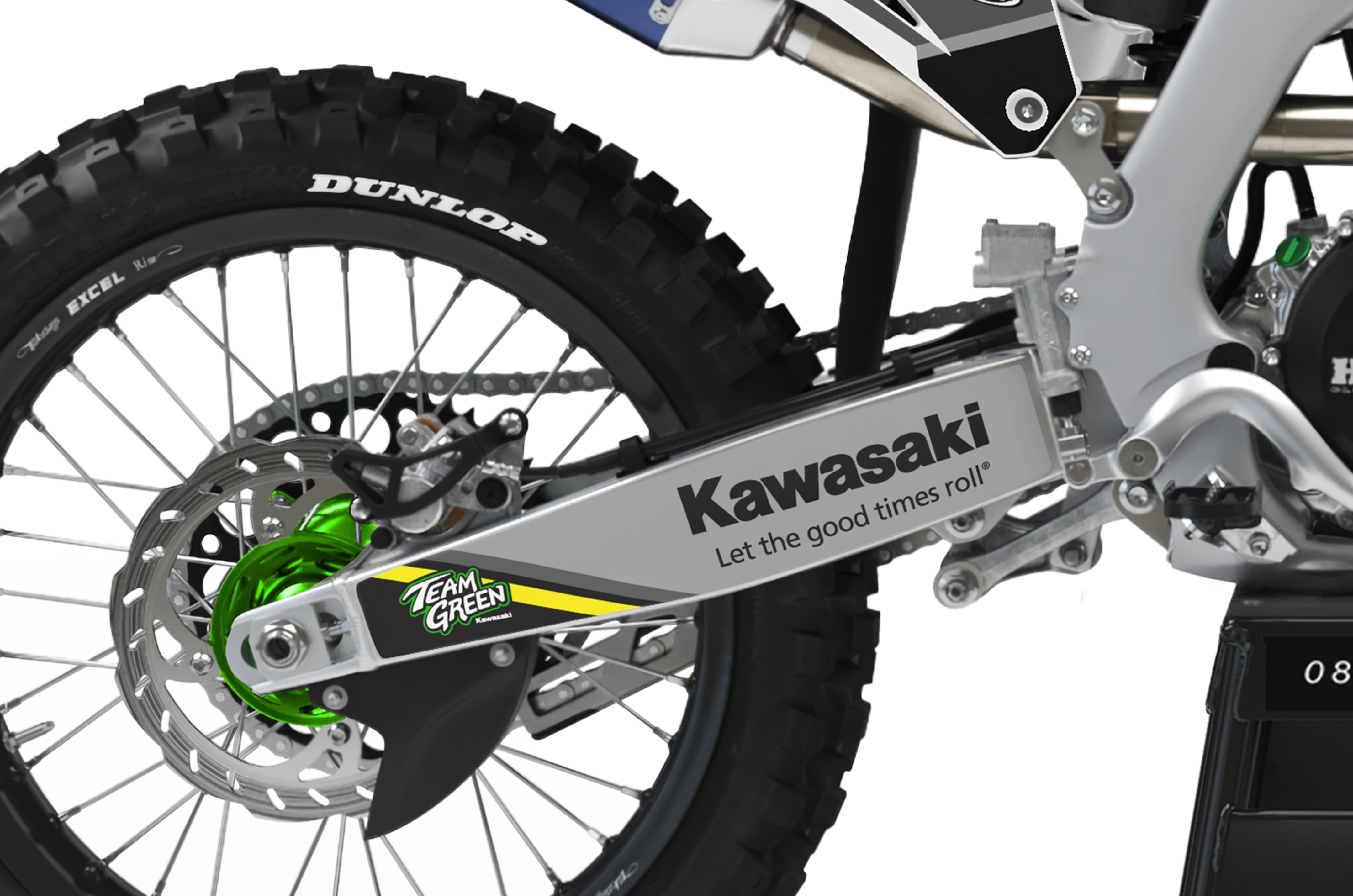 Kawasaki Graphics Kit - Herman Green