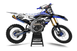Yamaha Style White Graphic Kit - YZ YZF WR TTR PW Models | All Years