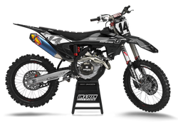 Gasgas Bay Black Graphic Kit - MC EC ES EX Models | All Years