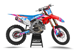 Honda Barch Pink Graphic Kit - CRF CR XR Models | All Years