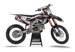 Honda Lit Black Graphic Kit - CRF CR XR Models | All Years