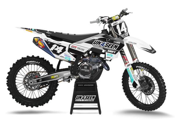 Husqvarna Uni Grey Graphic Kit - TC FC TE TX FE FS FX Models | All Years