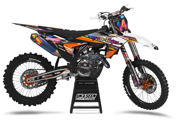 KTM Wind Graphic Kit - SX SXF XC XCF EXC EXCF Models | All Years